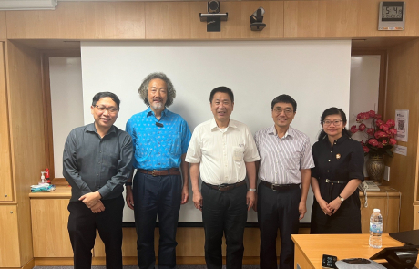Professor Kuo visited Singapore 