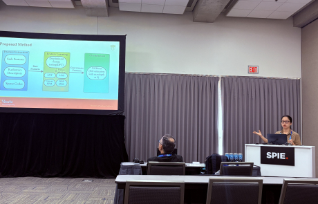 Haiyi Li Presented Her Work on Medical Image Classification at SPIE 2026